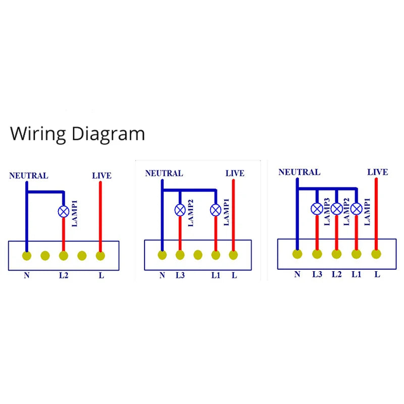 Smart Home Automation Wifi Switch 2 Gang Ewelink App Control for Smart Home System Smart Touch Switch 220V EU/UK Standard