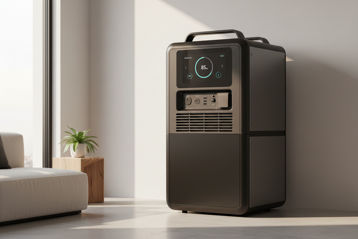 Smart Home Battery Backup (EcoFlow-style) — Redo